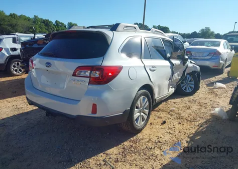 2017 Subaru Outback 2.5I из США, поврежденный, VIN 4S4BSAACXH3304850